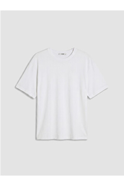 LC Waikiki New Season White Modal Blended Women's T-Shirt