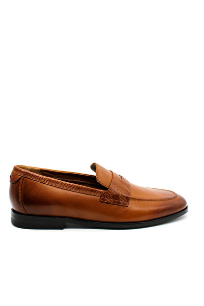 Ted Baker Ανδρικά Δερμάτινα Adlerc Loafers Ταμπά 269465-TAN