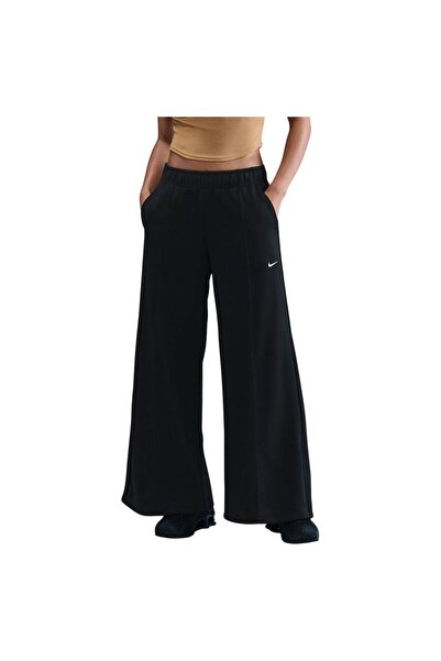 Nike Womens Sportswear Wide-Leg Track Pants L