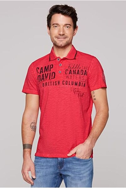 Camp David POLO YAKA T-SHİRT