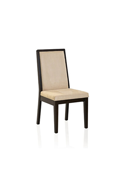 Midas Furniture كرسي طعام من الجلد المدبوغ 48×50×99 سم بني اللون