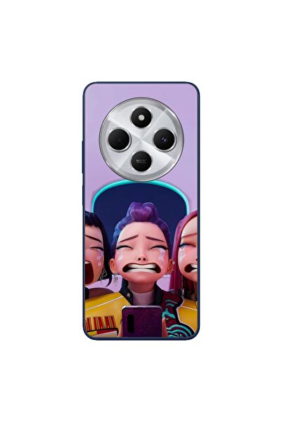 OEM Husa compatibila cu Xiaomi Redmi 14C Silicon Gel Tpu Model KPop Demon Hun...