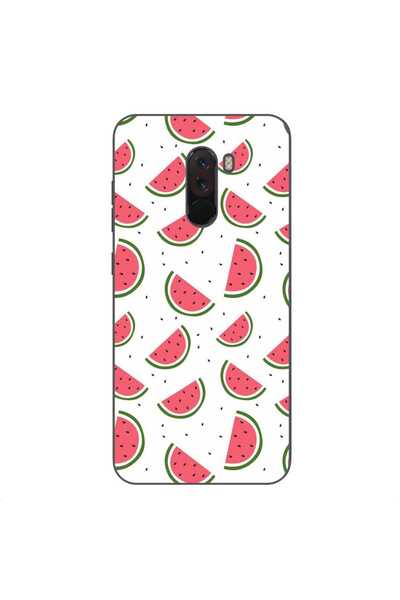 OEM Case compatible with Xiaomi Pocophone F1 Silicone Gel Tpu Model Watermelo...