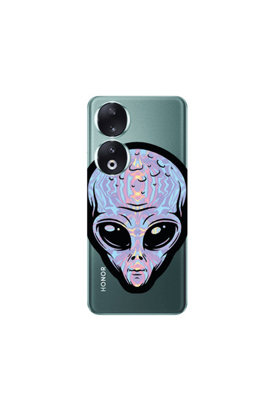 Other Honor 90 5G Alien Transparent Silicone TPU Θήκη