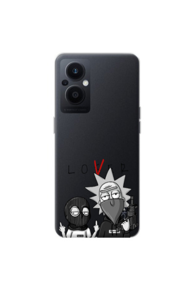Other Oppo Reno 7 Lite Rick Loser Transparent Silicone TPU Θήκη