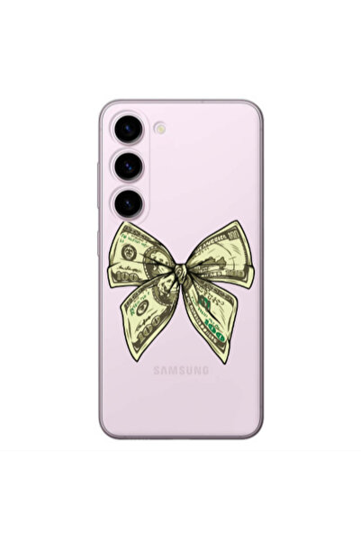 Other Samsung S23 Plus Bowtie Dollars Transparent Silicone TPU Θήκη