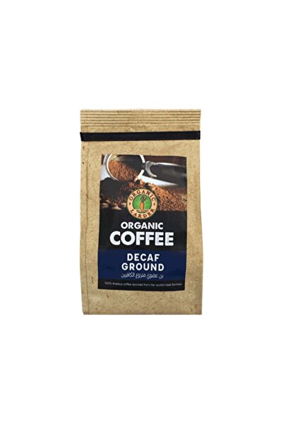 Organic Larder قهوة مطحونة منزوعة الكافيين، 250 جرام