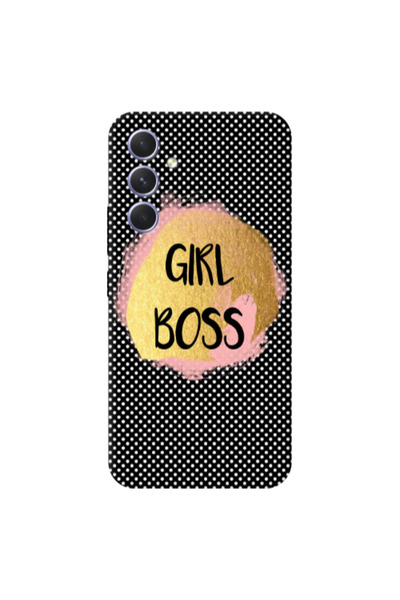 Other Samsung A35 Girl boss make up Transparent Silicone TPU Θήκη
