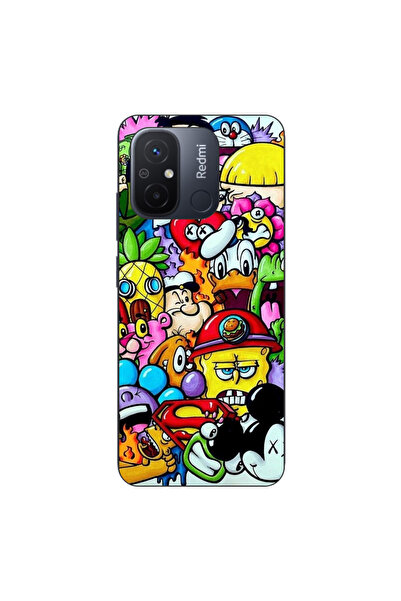 OEM Case compatible with Xiaomi Redmi 12C Silicone Gel Tpu Pattern Pop Art Ca...
