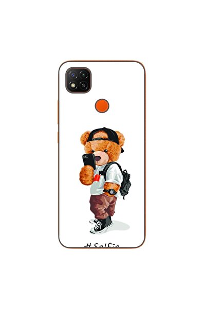OEM Husa compatibila cu Xiaomi Redmi 9C, 9C NFC Silicon Gel Tpu Model Bear Te...
