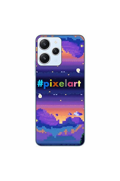 OEM Θήκη συμβατή με Xiaomi Redmi 12 4G Σιλικόνης Gel TPU με σχέδιο Τοπίο Pixe...