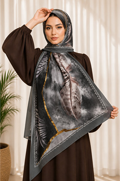 4seasons scarf Crepe Chiffon Veil