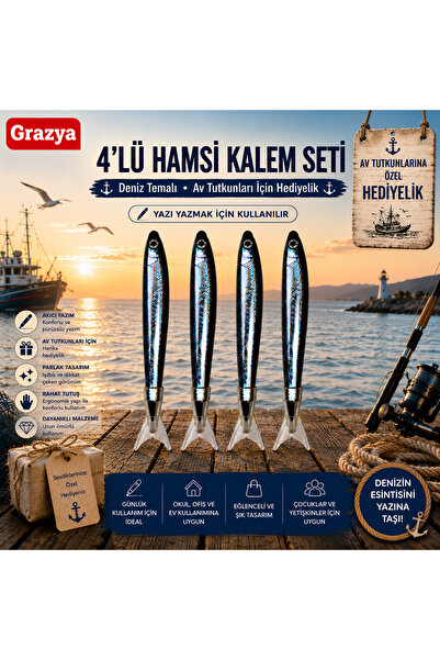 HAMSİ KALEM 4’LU SET