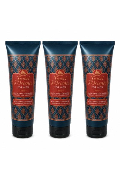 Tesori d'Oriente Set 3 x Tesori d’Oriente pentru bărbați, șampon și gel de du...