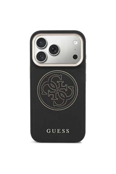Guess Διάτρητη Θήκη 4G MagSafe για iPhone 17 Pro Μαύρη