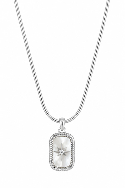 Jack Ferrero Women's colorfast steel necklace 50cm