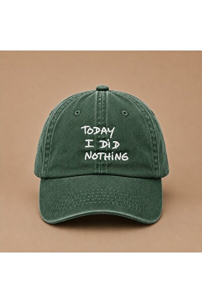 WeavedCo Today I Did Nothing''I Didn'T Do Anything Today'' Written Vintage Wa...