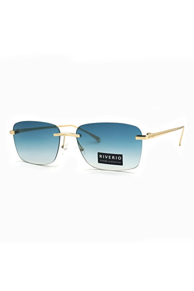 riverio Γαλάζια/Χρυσά Unisex Γυαλιά Ηλίου, UV400