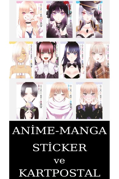 Gerekli Şeyler Yayıncılık Oyuncak Bebek Sevgilim 1-2-3-4-5-6-7-8-9-10 Manga S...