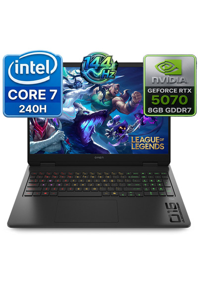 HP Omen 16 Intel Core 7 240H 32GB 2TB SSD 8 GB RTX5070 16" 144Hz W11P Gaming ...