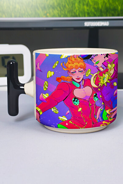 ZipZap Jojo No Kimyou Na Bouken Part General Anime Printed Ceramic Luxury Mug...