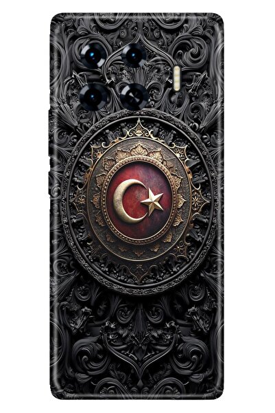 TECNO Spark 20 Pro+ Plus Kılıf Türkiye TC Temalı Desenli Darbe Emici Silikon
