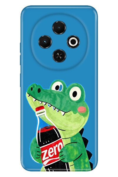 TECNO Spark 30C (KL5n) Kılıf Diyet Temalı Desenli Darbe Emici Silikon