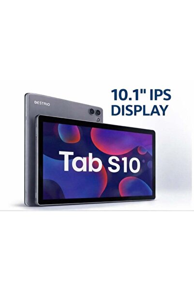 Bestrio S10 Tablet Android 10.1 inch - 8GB RAM, 512GB Storage, 5G Chip, Octa-Core Processor, Android 13