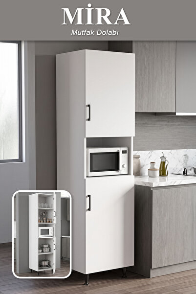 ygdecor Mira Çok Amaçlı Dolap Mutfak Rafı Mutfak Dolabı Raf