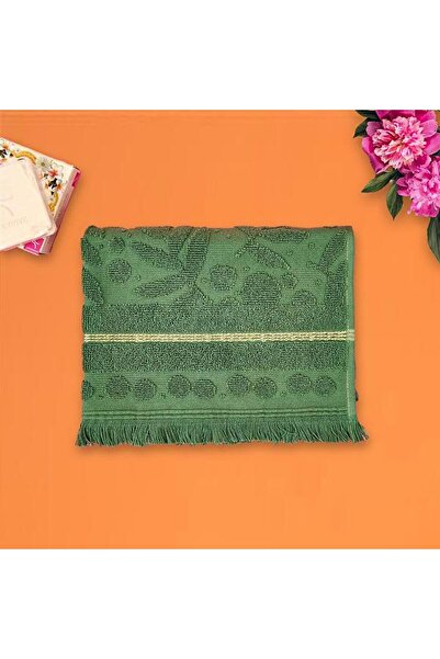 LC Waikiki Nevavm Soft Zeleno Face Towel with Difference - Green - 50X70 cm