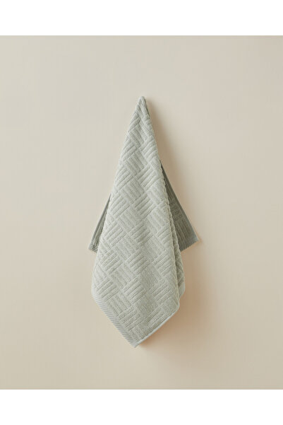 LC Waikiki Nevavm Farkıyla Panera Cotton Face Towel 50X85 cm Sage