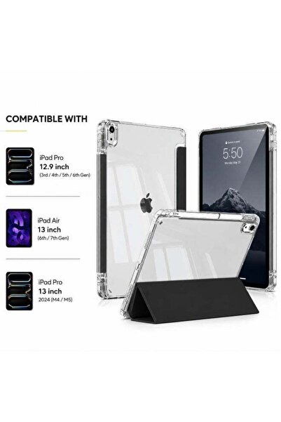 Generic Premium Acrylic Clear Case for iPad Pro 12.9 Inch (3rd/4th/5th/6th Ge...