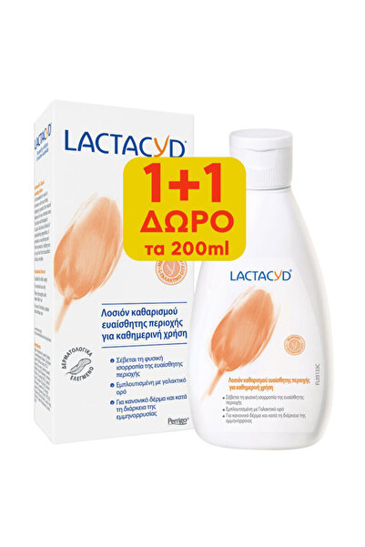 Lactacyd Προωθητικό Πακέτο Ιδιωτική Λοσιόν Καθημερινής Καθαριότητας 300ml & Δ...
