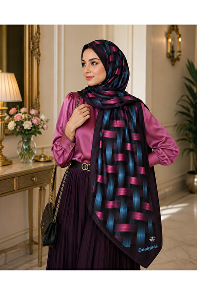 4seasons scarf Crepe Chiffon Veil