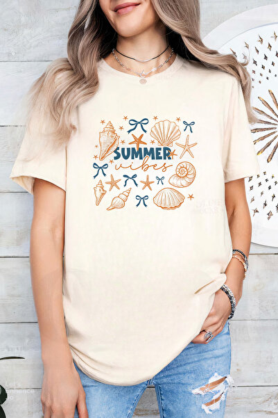 Sarah's Boutique Women's T-shirt – 100% cotton – Shell Vibes
