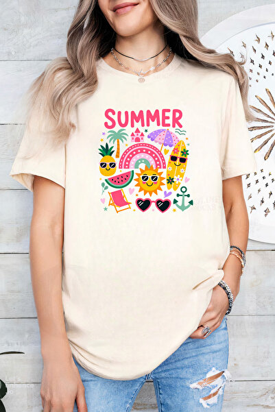 Sarah's Boutique Women's T-shirt – 100% cotton – Fun Summer