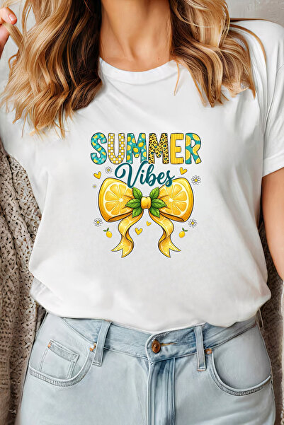 Sarah's Boutique Women's T-shirt – 100% cotton – Lemon Vibes