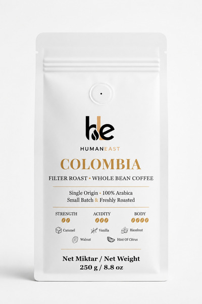 Colombia Single Origin Filtre Kahve %100 Arabica 250 g