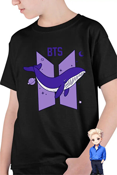 OEM Tricou Copii Baieti Kpop BTS Universe Whale