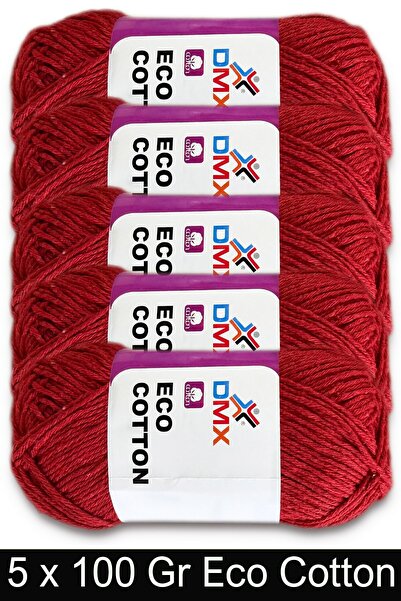 Diva İplik Bumbac Natural Dmx - Ață de bumbac - 5 x 100 grame (Pachet de 5) 2126