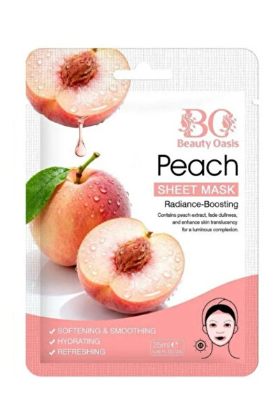 beauty oasis قناع ورقي بالخوخ 25 مل