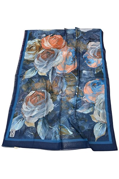 istanbul prensesleri Patterned Chiffon Shawl High-Quality Stylish Model