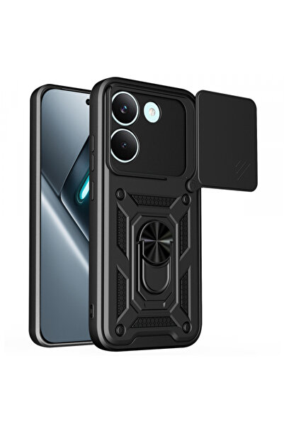 Techsuit Husa pentru Xiaomi Poco X8 Pro, Techsuit, CamShield, Neagra