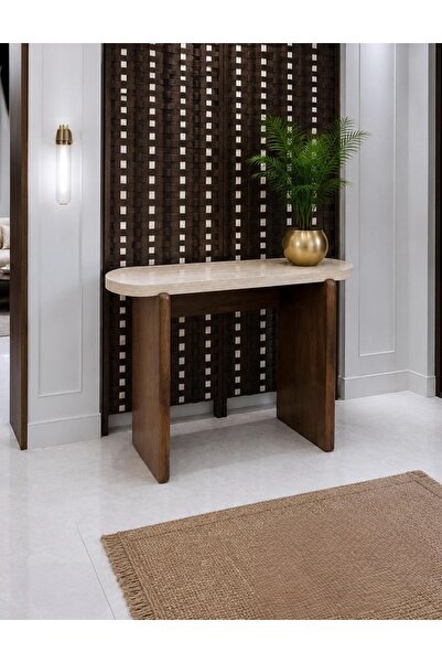 Generic Wooden Hallway Console Table Elegant Entryway Furniture Design