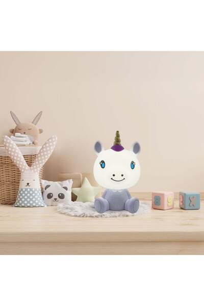 OEM Lampă de Veghe pentru Copii, Model Unicorn, Multicolor, alimentare USB, L...