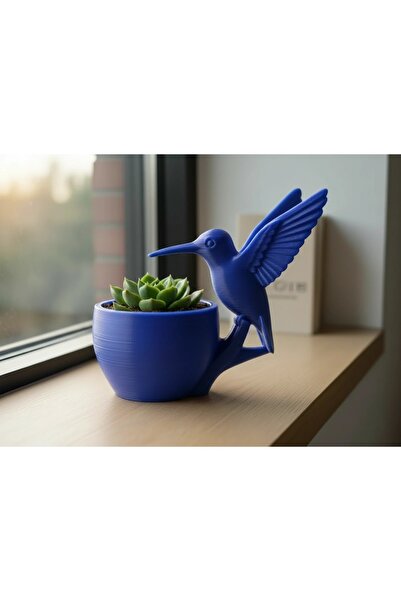 OEM Ghiveci Decorativ cu Pasăre Colibri, Suport pentru Plante mici