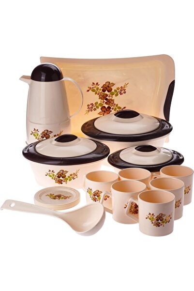 Axis Sapphire Dinner Set, 18 Pieces, by - Multi-color