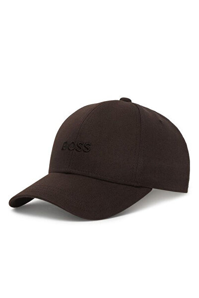 BOSS Kahverengi Kadın Logo Baskılı Şapka 50519889