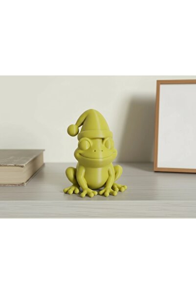 OEM Figurină Broscuță Decorativă cu Căciulă 15 mm