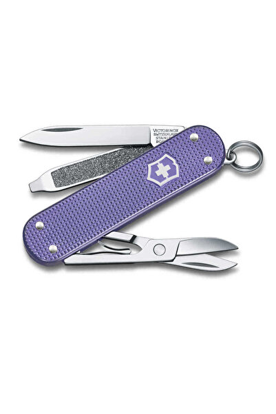 Victorinox 0.6221.223G Electric Lavender Classic Alox Ordu Bıçağı